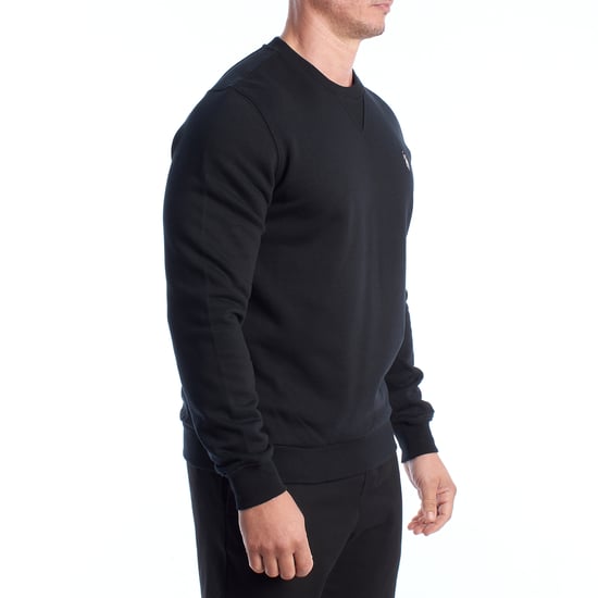 Herren-Fleece-Sweatshirt mit Rundhalsausschnitt US42187035 - Image 2