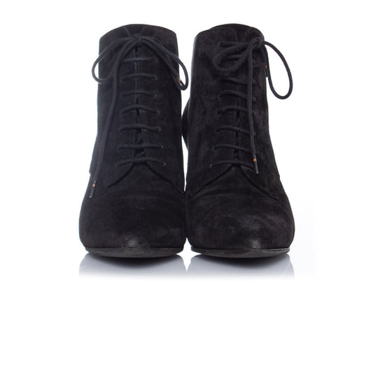 Saint Laurent Suède veter enkellaarsjes - Image 5