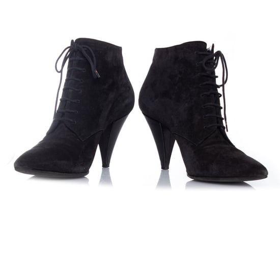 Saint Laurent Suède veter enkellaarsjes - Image 6