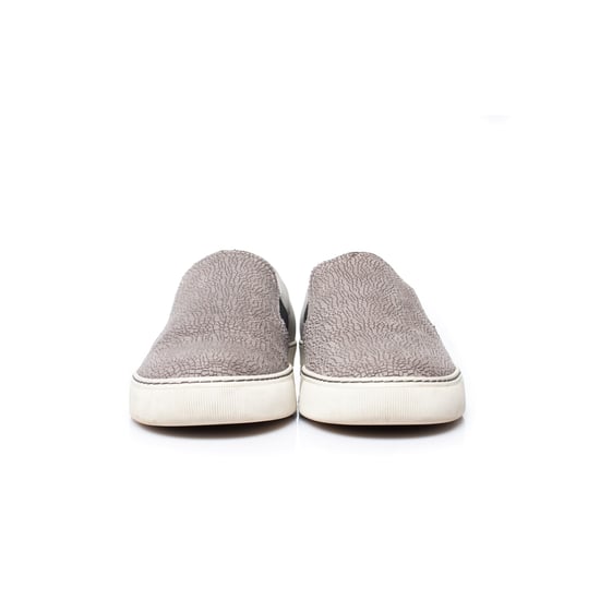 Lanvin leren instapsneakers in grijs. - Image 5
