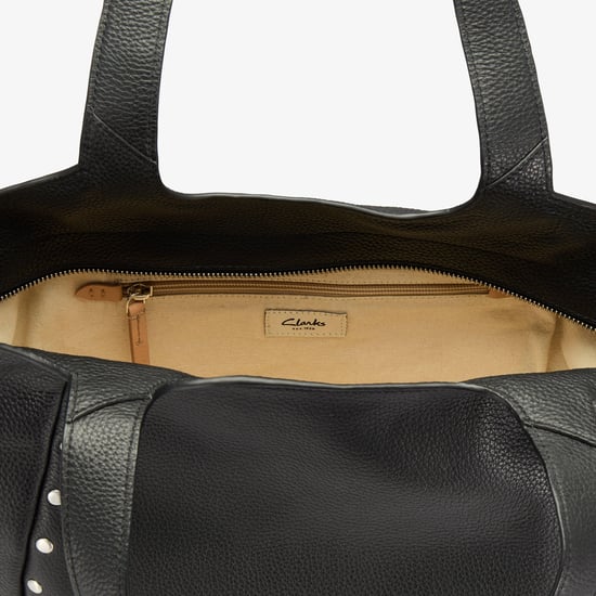Dress Day Tote Zwarte Leren Tassen - Image 3