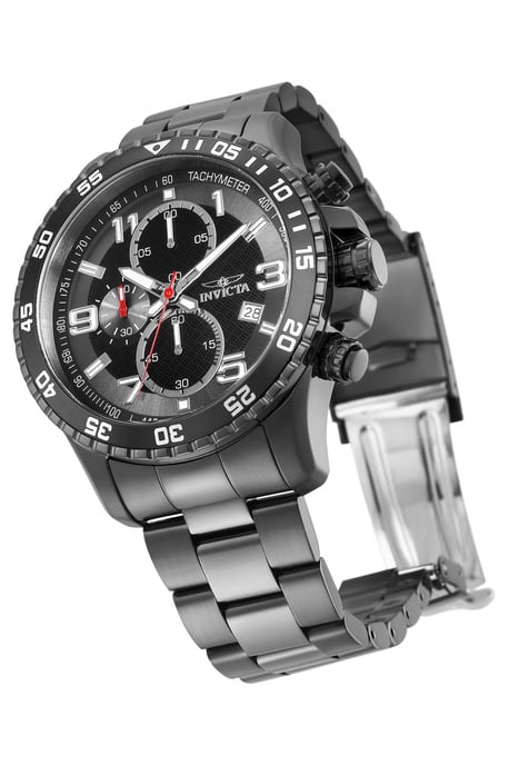 Invicta Specialty 14879 Heren Horloge - Quartz Uurwerk - Roestvrij Staal met grijze Wijzerplaat - 45mm - Image 2
