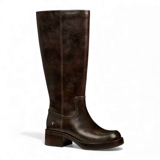 Windsorsmith Dames Espresso Bruine Kunstleren Kniehoge Rijlaarzen - Techniek - Image 3