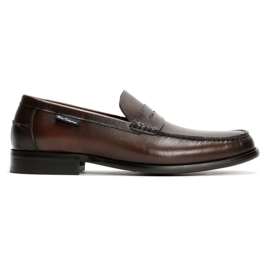 Ben Sherman Hester Leren Heren Bruine Instappers - Image 5