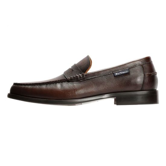 Ben Sherman Hester Leren Heren Bruine Instappers - Image 6