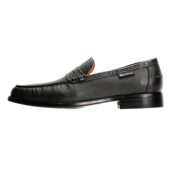 Ben Sherman Hester Leren Zwarte Mannelijke Instappers - Image 6