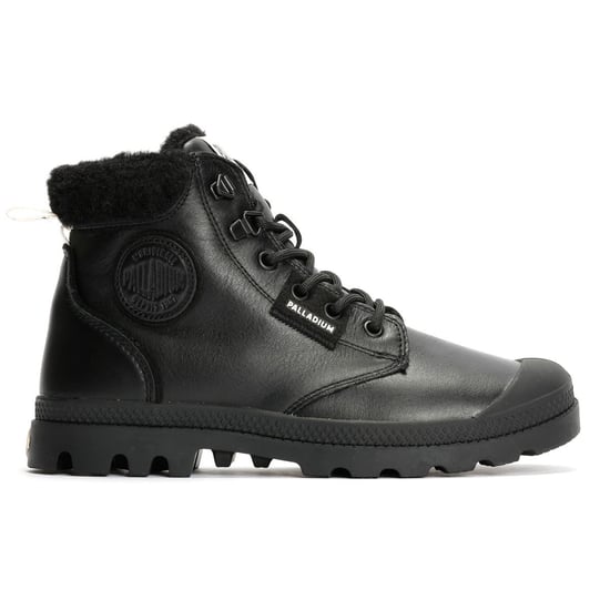 Palladium Pampa HI Snow Warm Leren Zwarte Laarzen Voor Dames - Image 5