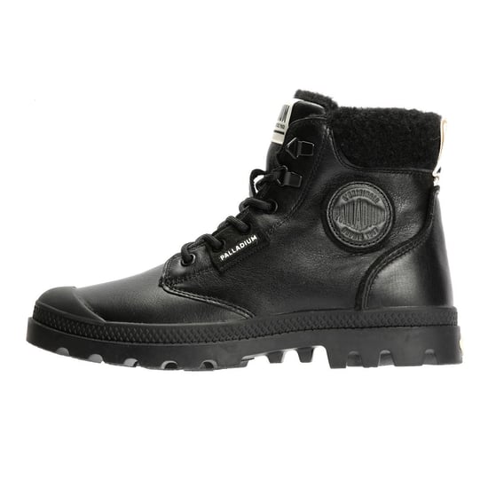 Palladium Pampa HI Snow Warm Leren Zwarte Laarzen Voor Dames - Image 6