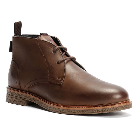 Ben Sherman Walker Chukka Leren Heren Bruine Boots - Image 2