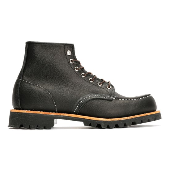 Red Wing Roughneck 6" Moc Toe Leren Zwarte Herenlaarzen - Image 5