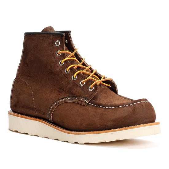 Red Wing 6 Inch Moc Toe Suède Heren Bruine Laarzen - Image 2