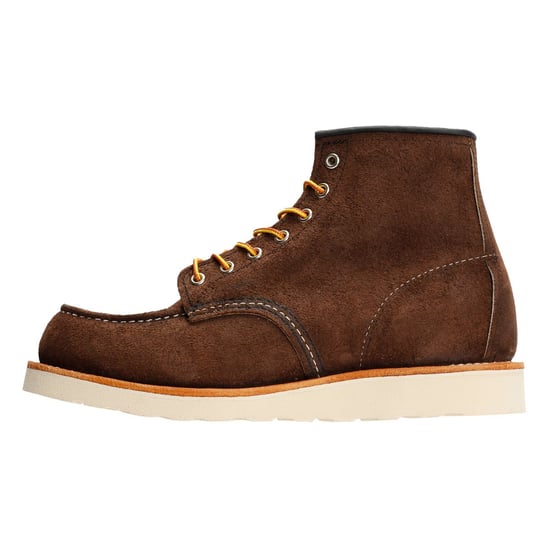 Red Wing 6 Inch Moc Toe Suède Heren Bruine Laarzen - Image 6