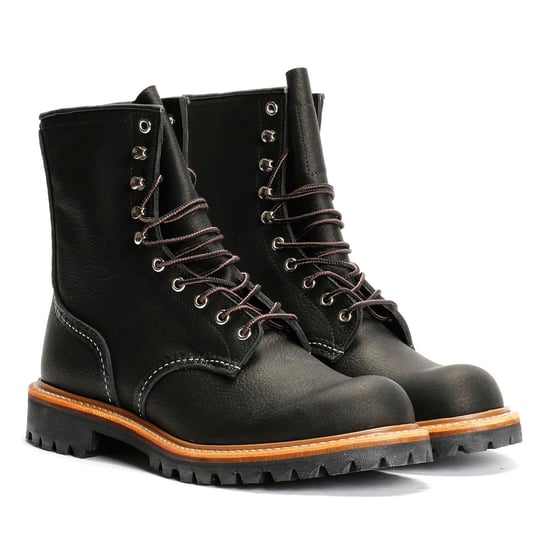 Red Wing 8-Inch Logger Leren Zwarte Herenlaarzen - Image 1