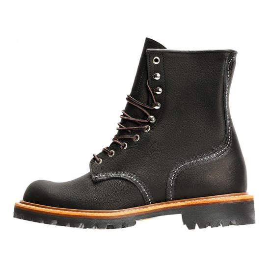 Red Wing 8-Inch Logger Leren Zwarte Herenlaarzen - Image 6