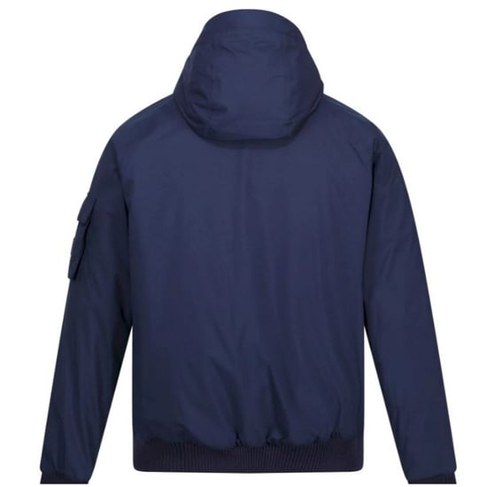 Regatta Heren Faizan Hooded Waterdichte Jas (Marine) - Image 2