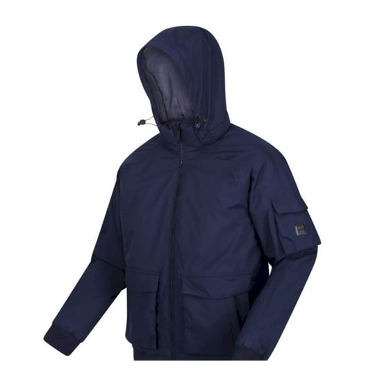 Regatta Heren Faizan Hooded Waterdichte Jas (Marine) - Image 3
