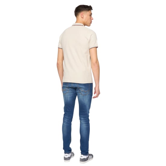 Duck and Cover Heren Melports Poloshirt (Gebroken wit) - Image 5