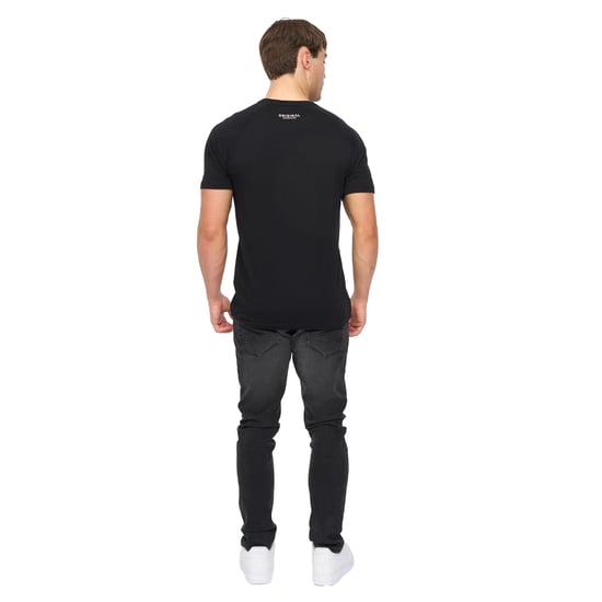 Crosshatch Heren Chantlars T-Shirt (Zwart) - Image 2