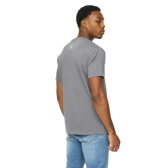 Duck and Cover Heren Polymoore Zware T-shirt (Petrol) - Image 2