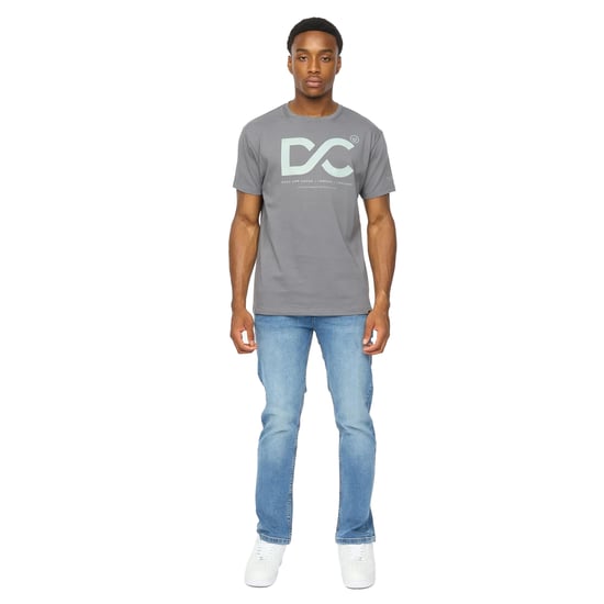 Duck and Cover Heren Polymoore Zware T-shirt (Petrol) - Image 4