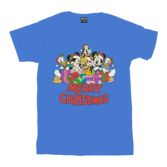 Disney Heren Mickey Mouse en vrienden Kerstmis T-Shirt (Koningsblauw) - Image 1