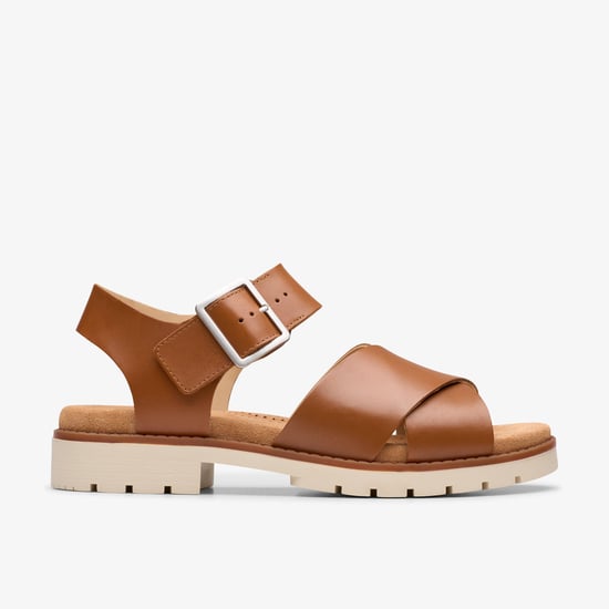 Orinoco Cross Tan Leather Sandalen - Image 1
