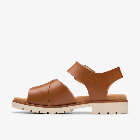 Orinoco Cross Tan Leather Sandalen - Image 2