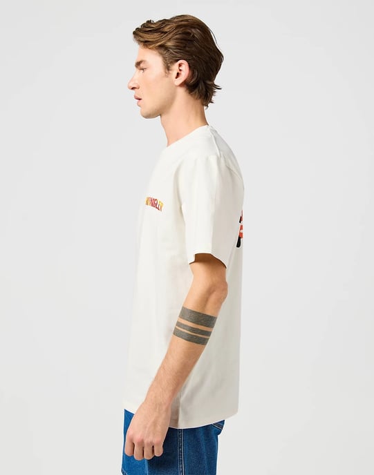Wrangler - Big Graphic - Tshirt - White - Image 3