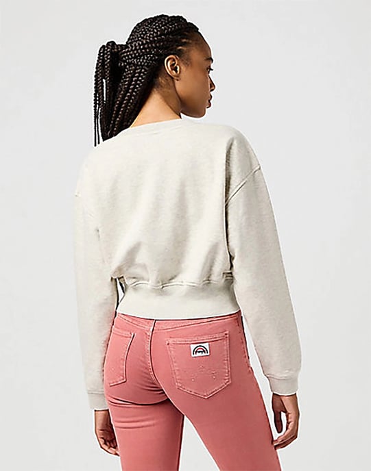 Wrangler - Relaxed - Sweatshirt - Oat - Image 3