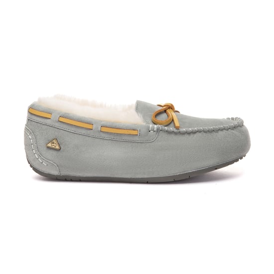 EVER AU Dames leren loafers – Crested - Image 1
