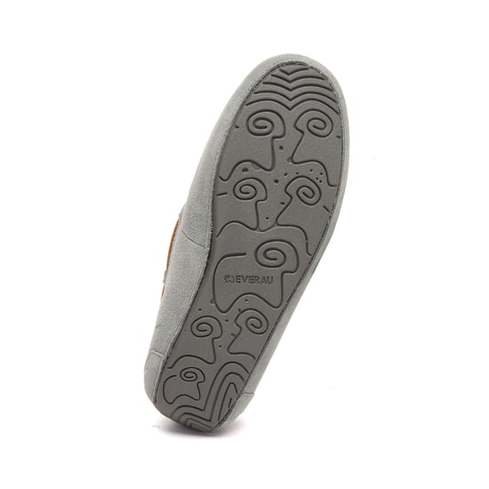 EVER AU Dames leren loafers – Crested - Image 6