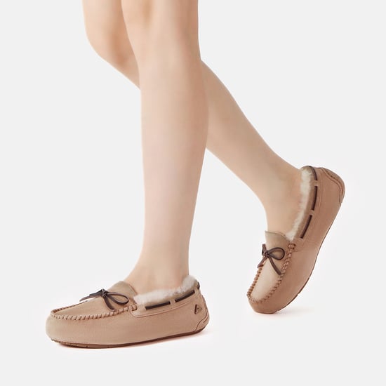 EVER AU Dames leren loafers – Crested - Image 2