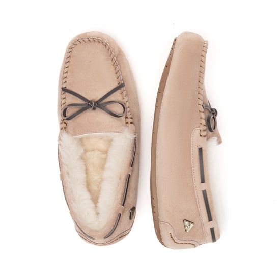 EVER AU Dames leren loafers – Crested - Image 3