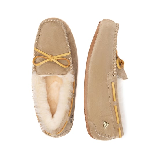 EVER AU Dames leren loafers – Crested - Image 3