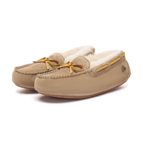 EVER AU Dames leren loafers – Crested - Image 4
