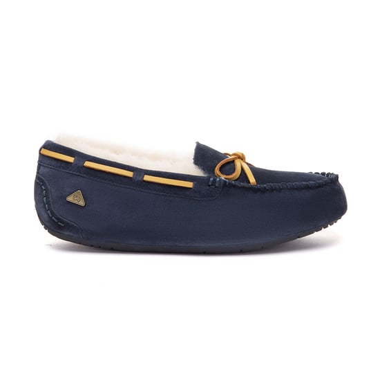EVER AU Dames leren loafers – Crested - Image 1