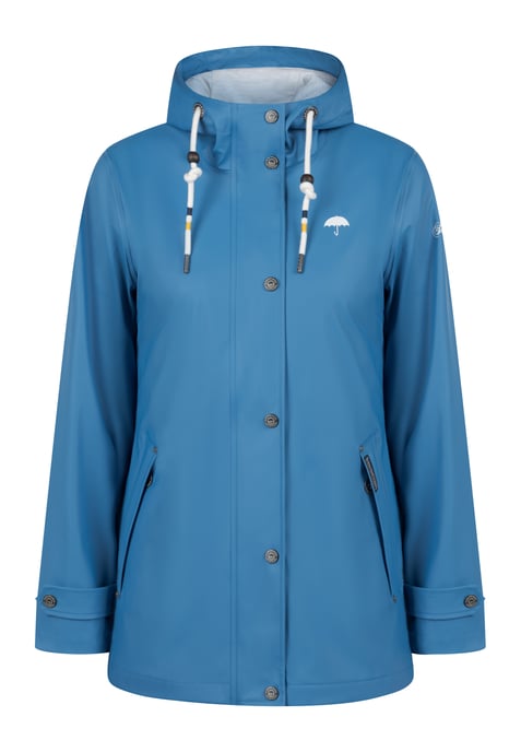 Schmuddelwedda Regenjas Dames blauw - Image 1