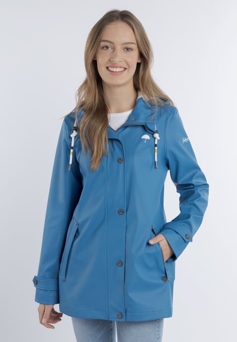 Schmuddelwedda Regenjas Dames blauw - Image 3