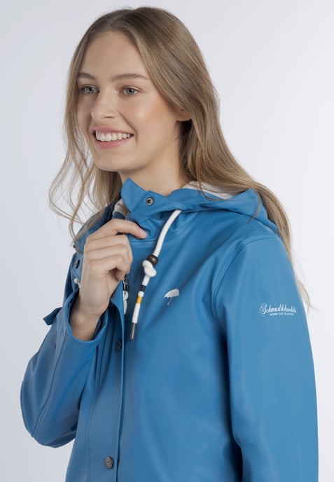Schmuddelwedda Regenjas Dames blauw - Image 5