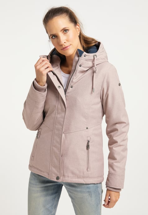 Dreimaster winterjas Dames nude melange - Image 3