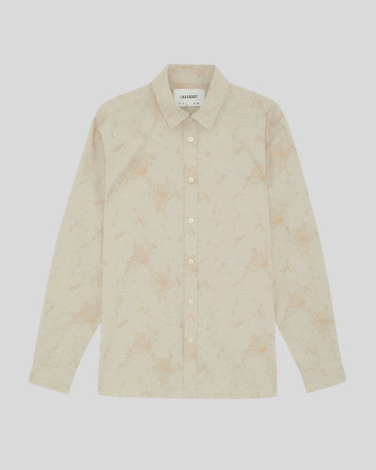 Lyle & Scott overhemd met lange mouwen en bloemenprint - wit - Image 5