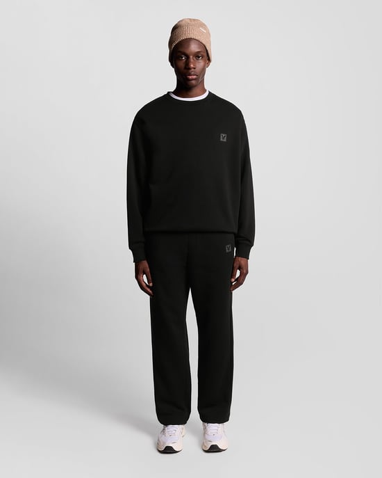 Lyle & Scott Lounge Crew Neck Sweatshirt - Zwart - Image 2