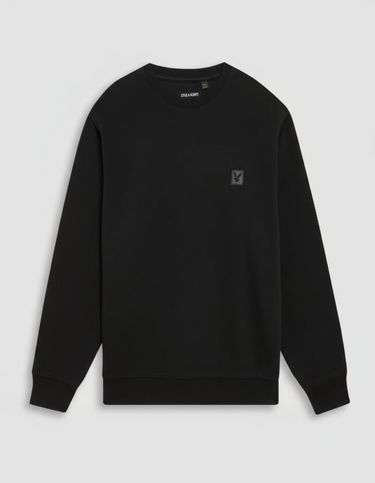 Lyle & Scott Lounge Crew Neck Sweatshirt - Zwart - Image 5