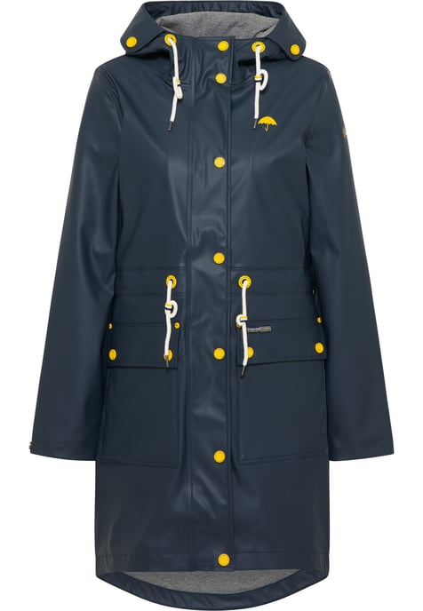 Schmuddelwedda Mackintosh incus Dames marine grijs gem - Image 1