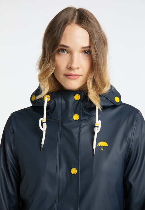 Schmuddelwedda Mackintosh incus Dames marine grijs gem - Image 5
