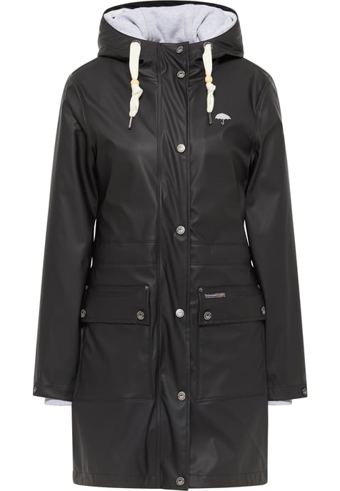 Schmuddelwedda 3 in 1 Regenjas Dames zwart - Image 1