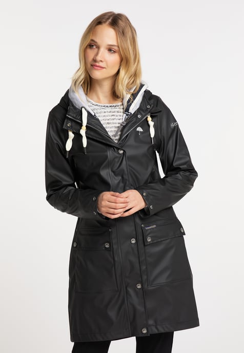 Schmuddelwedda 3 in 1 Regenjas Dames zwart - Image 3