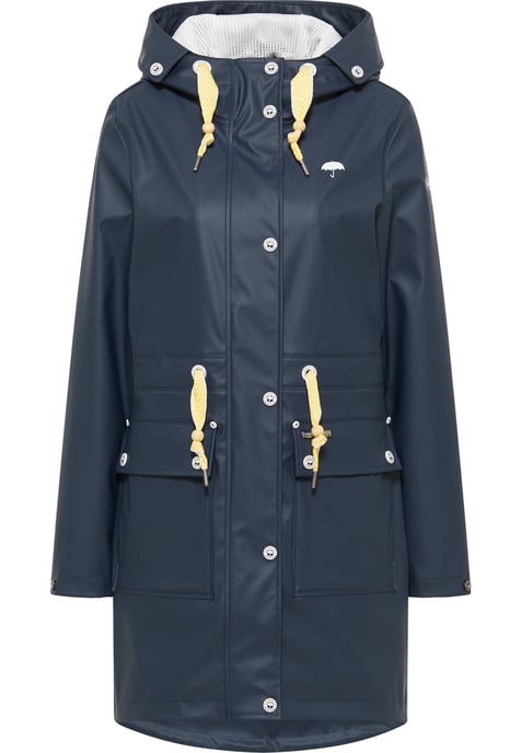 Schmuddelwedda Mackintosh incus Dames marine wit - Image 1