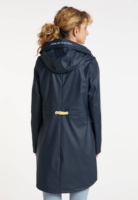 Schmuddelwedda Mackintosh incus Dames marine wit - Image 4