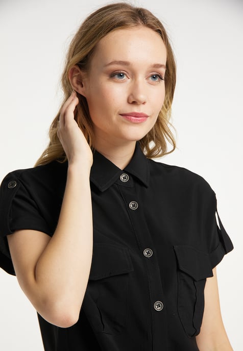 Dreimaster Blouse Dames zwart - Image 5